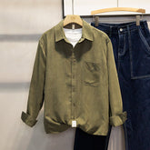 New Loose Shirt Men's Long-sleeved All-match Handsome